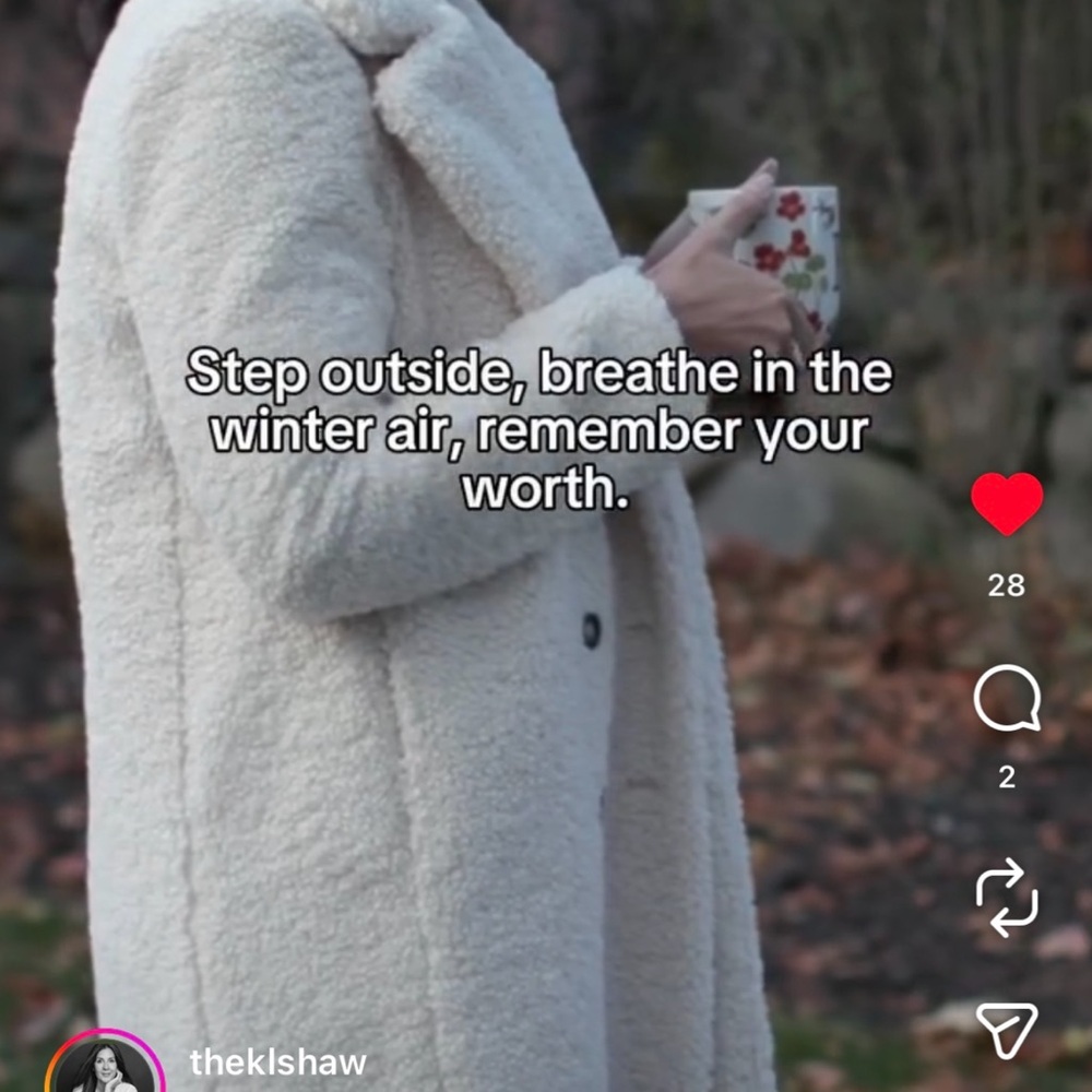 Classic Cream Teddy Coat - Women’s Plush Winter Jacket